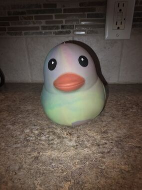 Jumbo Pastel Squishy Duck Toymendous Squeezy Slow Rise Sensory Fidget Kawaii